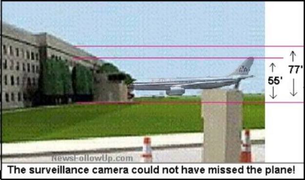 Pentagon surveillance could not have missed the plane